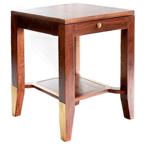 Contemporary Side Table Png 06132024 PNG image