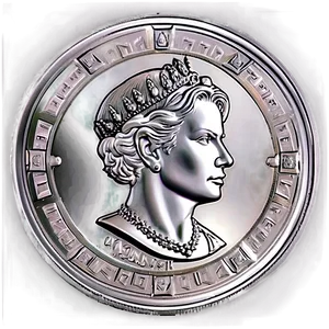 Contemporary Silver Coin Style PNG 06272024