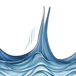Contemporary Wave Pattern PNG 06272024