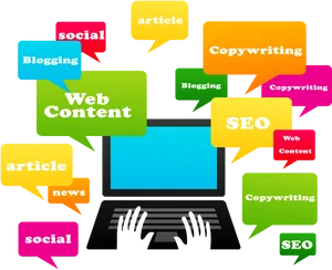 Content Creationand S E O Concept