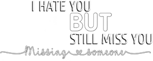 Contradictory Feelings Quote PNG image