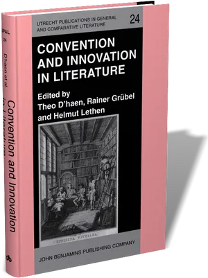 Conventionand Innovationin Literature Book Cover PNG image