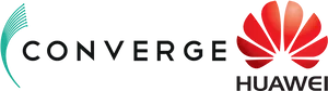 Converge Huawei Partnership Logo PNG image