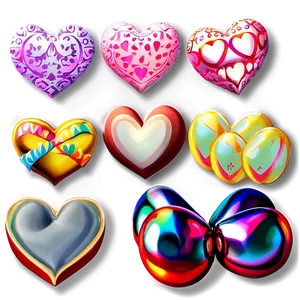 Conversation Hearts Clipart Png 06282024 PNG image