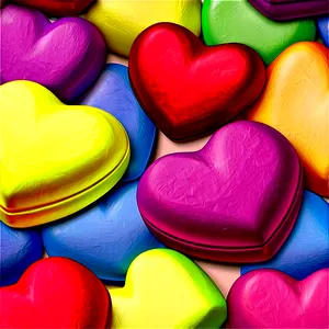 Conversation Hearts Mix PNG 06282024