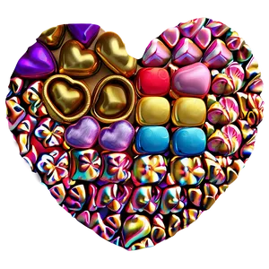 Conversation Hearts Mix PNG 30