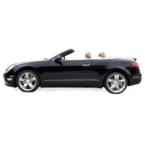 Convertible Black Car PNG 06262024 PNG