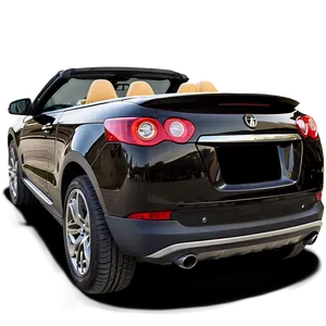 Convertible Car Rear PNG Kqq PNG