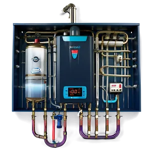 Converting To A Tankless Water Heater PNG Llj