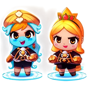 Cookie Run Kingdom Characters Illustrations Png 66 PNG image