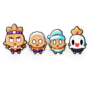 Cookie Run Kingdom Game Characters Png 06282024 PNG image