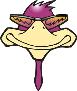 Cool Animated Birdwith Sunglasses