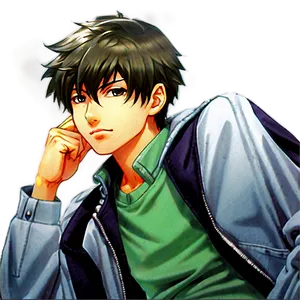 Cool Anime Boys PNG 35