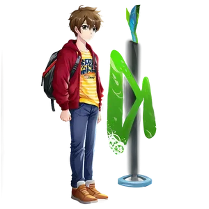 Cool Anime Boys PNG Lul