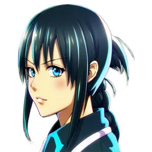 Cool Anime Head Art Png 06272024 PNG image