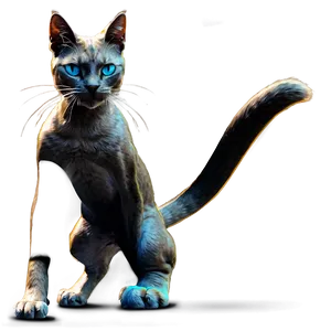 Cool Cat Meme PNG Meb