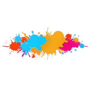 Cool Color Splash Design PNG 06252024 PNG