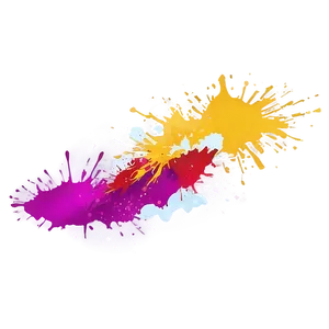 Cool Color Splash Design PNG Xmo PNG