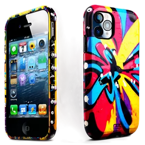 Cool Graffiti Iphone Case PNG 06272024