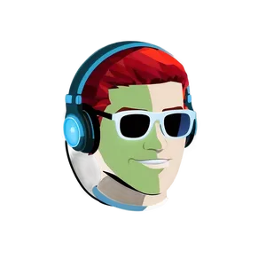 Cool Guy Gamer Avatar PNG Wci2 PNG