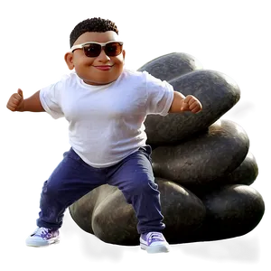 Cool Guy In A Battle Pose PNG 6 PNG