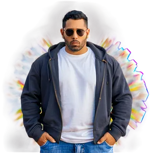Cool Guy In Hoodie PNG 06252024