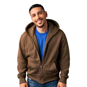 Cool Guy In Hoodie PNG 49