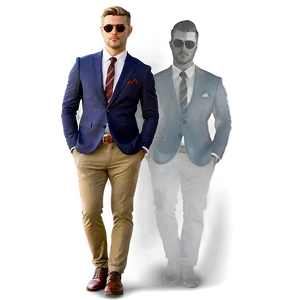 Cool Guy In Suit Png 06252024 PNG image