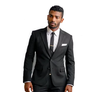 Cool Guy In Suit PNG 06252024