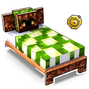 Cool Minecraft Bed Ideas Png 06122024 PNG image