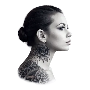 Cool Neck Tattoo Inspirations Png 26 PNG image