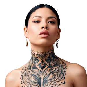 Cool Neck Tattoo Inspirations PNG 86 PNG