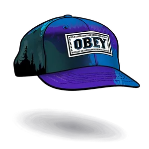 Cool Obey Hat Artwork Png Sjd PNG image