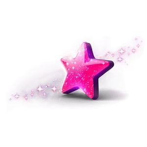 Cool Pink Stars PNG Iye PNG