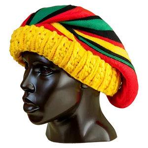 Cool Rasta Hat Design PNG 06282024 PNG