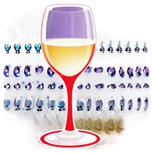 Cool Wine Glasses For Parties PNG 06212024