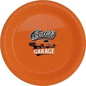 Cooters Garage Orange Frisbee PNG image