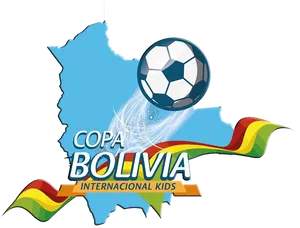 Copa Bolivia International Kids Soccer Logo PNG image