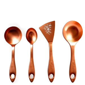 Copper Cooking Utensils Png 06212024 PNG image