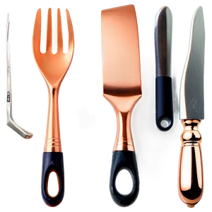 Copper Cooking Utensils Png Pll81 PNG image