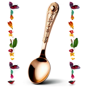 Copper Finish Teaspoon PNG Oyn59 PNG