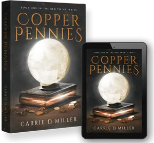 Copper Pennies Book Cover PNG image