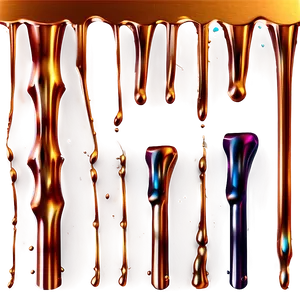 Copper Spray Paint Drip PNG Nmn17 PNG