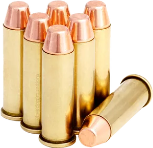 Copper Tipped Bullets PNG image