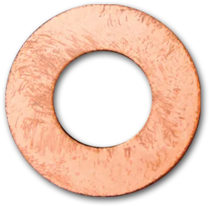 Copper Washer Texture PNG image