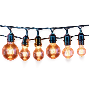 Copper Wire String Light PNG 06212024