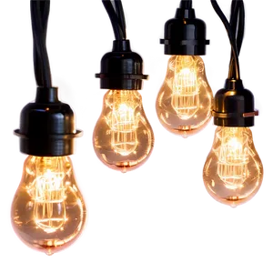 Copper Wire String Lights PNG 05252024 PNG