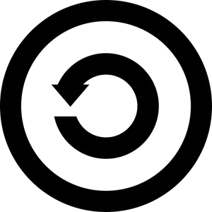 Copyright Symbol Blackon Transparent PNG image