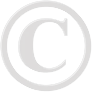 Copyright Symbol Dark Background PNG image