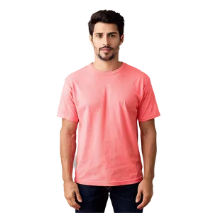 Coral Blank Shirt PNG Iju65
